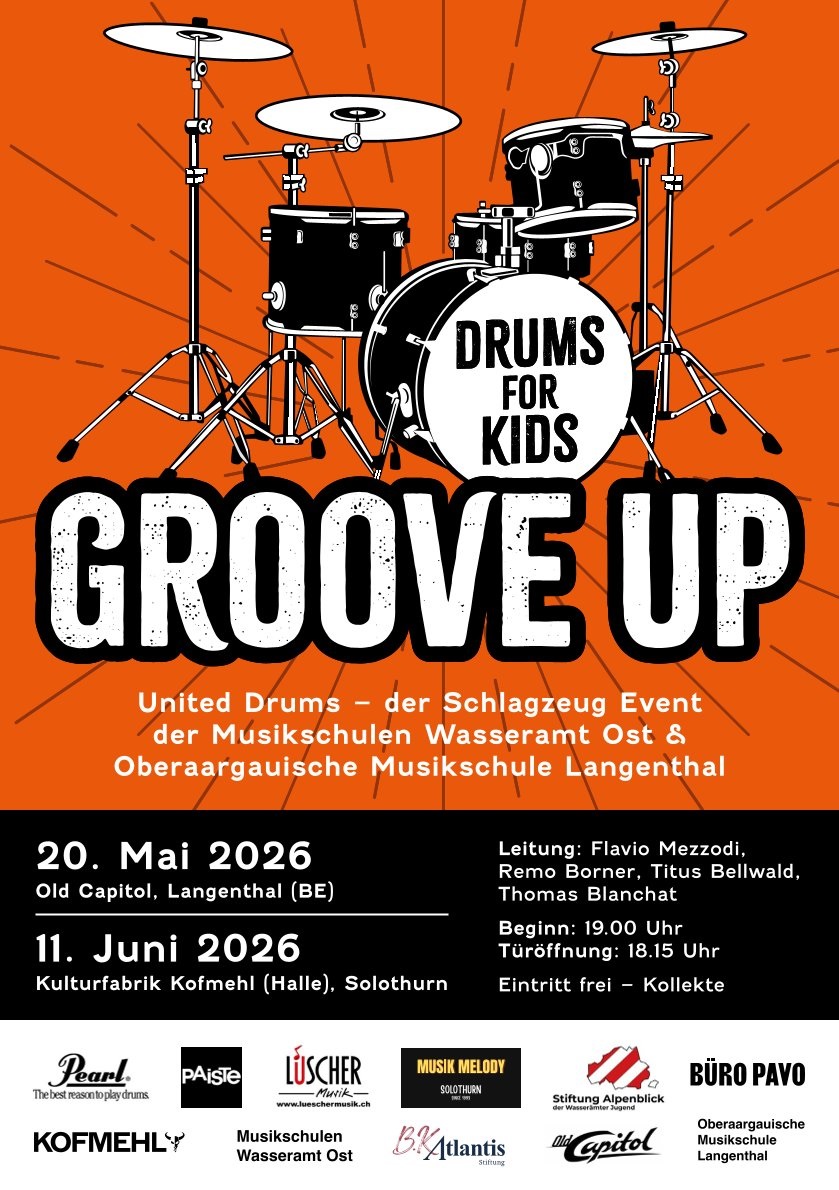 202604 DRUMS for KIDS 2026 Flyer